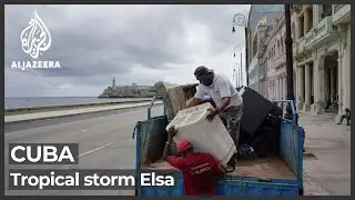 Fast-moving Atlantic Storm Elsa makes landfall in Cuba
