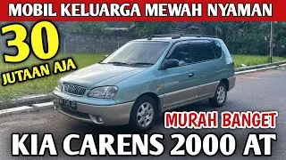MOBIL KELUARGA NYAMAN MEWAH SUPER MURAH KIA CARENS 1 TAHUN 2000
