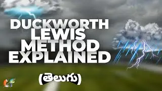 Duckworth lewis method Explained in Telugu | How DLS method works |