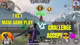 1v1 M416 Faceoff: The Ultimate Noob vs. Pro Challenge 🤪👾