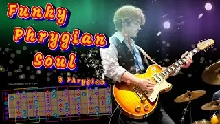 Funky Phrygian Soul Jam | Guitar Backing Track (B Phrygian)
