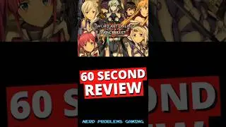 Sword Art Online Fatal Bullet 60 Second Review