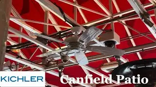 52&rdquo; Kichler Canfield Patio ceiling fan