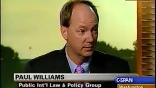 Dr. Paul R. Williams, PILPG, on the Washington Journal - Iraq Constitution, 2005