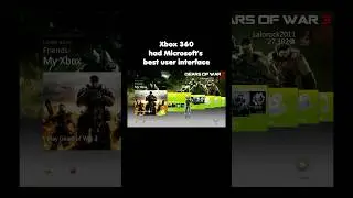 Xbox360s interface was the best #nostalgia #shorts #xbox