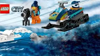 Unboxing LEGO City Arctic Explorer Snowmobile!