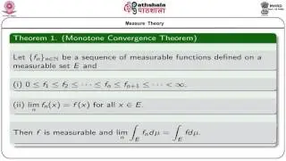 Lebesgue integral of non-negative functions and Monotone Convergence Theorem (MAT)