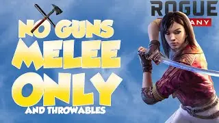 We WON With MELEE ONLY! (Melee & Throwables) Rogue Company