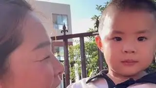 开学了！开学了！ #萌娃娃 #人类可爱幼崽