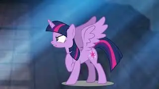 MLP Hannah Montana Forever | Twilight screams at Spike - Scene