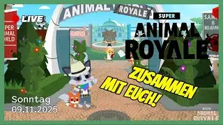 🔴🖥️ Zusammen an die Spitze der Nahrungskette! | Super Animal Royale