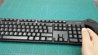 Bilgisayar, tablet, telefon, tv box, Smart tv hatta tv box da &ccedil;alışan Klavye mouse set.