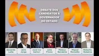 ELEI&Ccedil;&Otilde;ES 2018 - Debate para o Governo do RS - SESCON-RS / GUA&Iacute;BA / CORREIO DO POVO