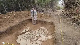 速報！！岩橋千塚古墳群で新発見の古墳現地説明会解説動画（その2）