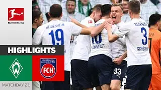 Heidenheim Keeps Surprising Us! | Bremen - Heidenheim 1-2 | Highlights | Matchday 21 &ndash; Bundesliga