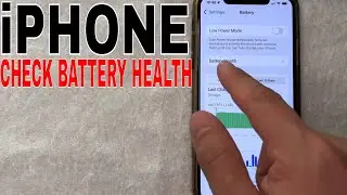 ✅  How To Check iPhone Battery Health 🔴