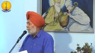 Seminar: Gurmat Vich Sangeet Da Sankalp  - Dr Sukhdial Singh ji
