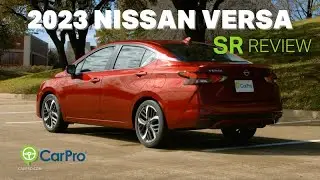 2023 Nissan Versa SR Test Drive and Review