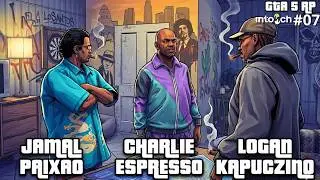 Jamal i Logan Kapuczino vs 4 radiowozy - Episode 07 [Pelcu Paris Platynov Testree RP intouch.gg]