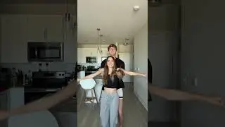 rip my shin at the end😂 #couple #couplegoals #coupletrend #heightdifference #bfandgf