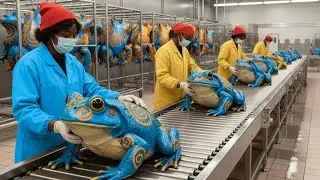 Inside the Frog Leather Factory &mdash; How Frog Skin Becomes Luxury Fashion Full Process
