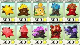 PVZ Fusion 3.3 - All Torchwood Plant Showcase!