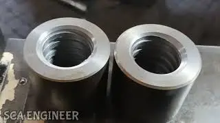Making Nut | Cutting Square Thread