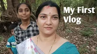 My First Vlog | Temple visit | Kannada | Family | Malnad village| Rain