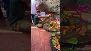 Miracle Of Sea Shivling Worship #shortsvideo