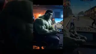 hulk play free fire game 🎮🔥 #freefire #shorts