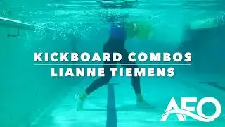 Aqua Exercise workouts with Kickboard