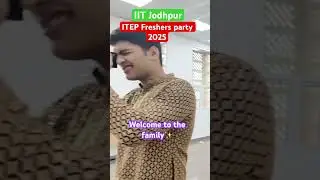 ✨New beginnings, new friends, new memories ❤️✨IIT Jodhpur/ NCET ITEP 2025✌🏻