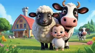 Baa Baa Black Sheep 🐑 | Kids Nursery Rhymes | Baby Songs | Farm Animals Song
