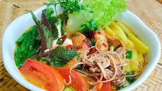 Cách nấu BÚN CÁ RÔ PHI nhanh đơn giản ngon không kém nhà hàng.