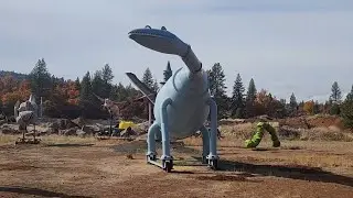 Packway Materials Sculpture Park #metal #art #Scrapmetal #dinosaur #attraction #design  #nature