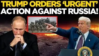 TRUMP LIVE | Trump Threatens Military Action Against Russia | Urgent War Warning | Putin | US NEWS