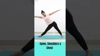 Discover the Amazing Benefits of Trikonasana, the Triangle Pose | #shorts | Yoga with Archana Alur