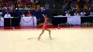 Victoria Filanovsky hoop Israeli Championship 2015