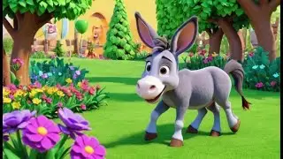 Donkey ears go bray bray bray | Kids Nursery Rhyme | Fun Educational Song for Children