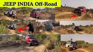  Jeep India Off-Road Track | Wrangler | Grand Cherokee | Meridian | Campass 