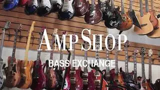 Sound Lab of Amp Shop Bass Exchange || North Hollywood show room with cool musical gear
