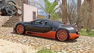 1180HP Bugatti Veyron - Forza Horizon 5 - Logitech G29 Steering Wheel