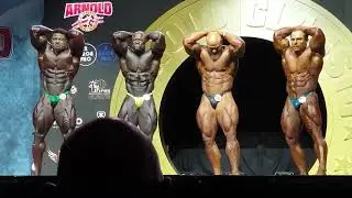 Open bodybuilding Final Callout Top 4 at Arnold Classic UK 2022