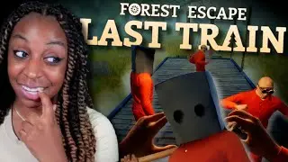 ESCAPING WITH SOME FELONS!! | Forest Escape: Last Train w/ Friends!