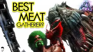 What Gathers Meat Best? Testing the Best Recommended Harvesters in ARK Survival Evolved