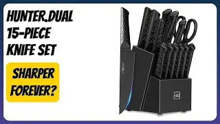 REVIEW (2026): HUNTER.DUAL 15-Piece Knife Set. Features