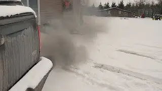 2002 f350 7.3 powerstroke cold start -24 celsius