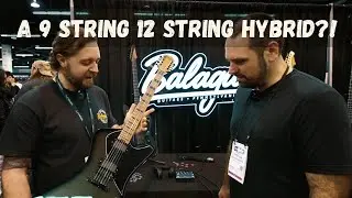 Balaguer Guitars NAMM 2026: New 9-String Hybrid, 10th Anniversary & Standard Series