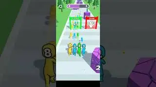 # merge grebber # level 008 # new hyper casual gameplay # kill the enemy # shorts