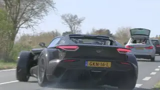 Full Carbon F22 Donkervoort (1 of 25) – Powerslides & Track Attack!